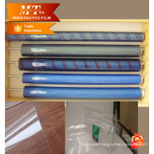 Hot sales pvc film normal clear blue pvc film for bag materialfor packing bags